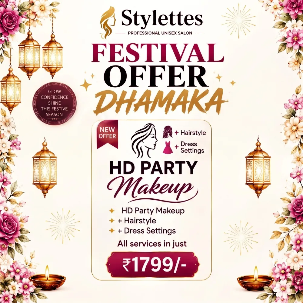 HD Party Makeup Package – Complete Glam Transformation, photo 2